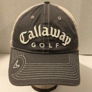 Callaway Golf Adjustable Hat, New Era, One Size Fits All, Preowned Clean